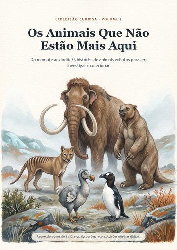 Capa de Os animais que não estão mais aqui